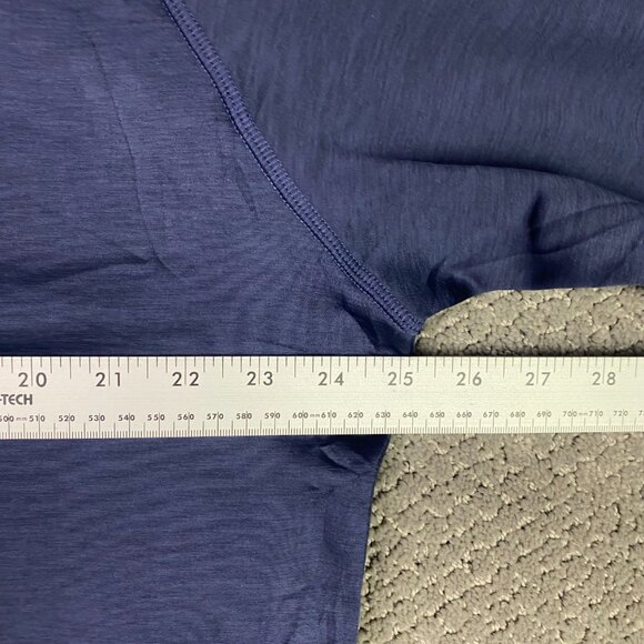 Peter Millar Crown Sport Placid Performance Hoodie Men's XL Blue Full Zip EK75 - Picture 11 of 12